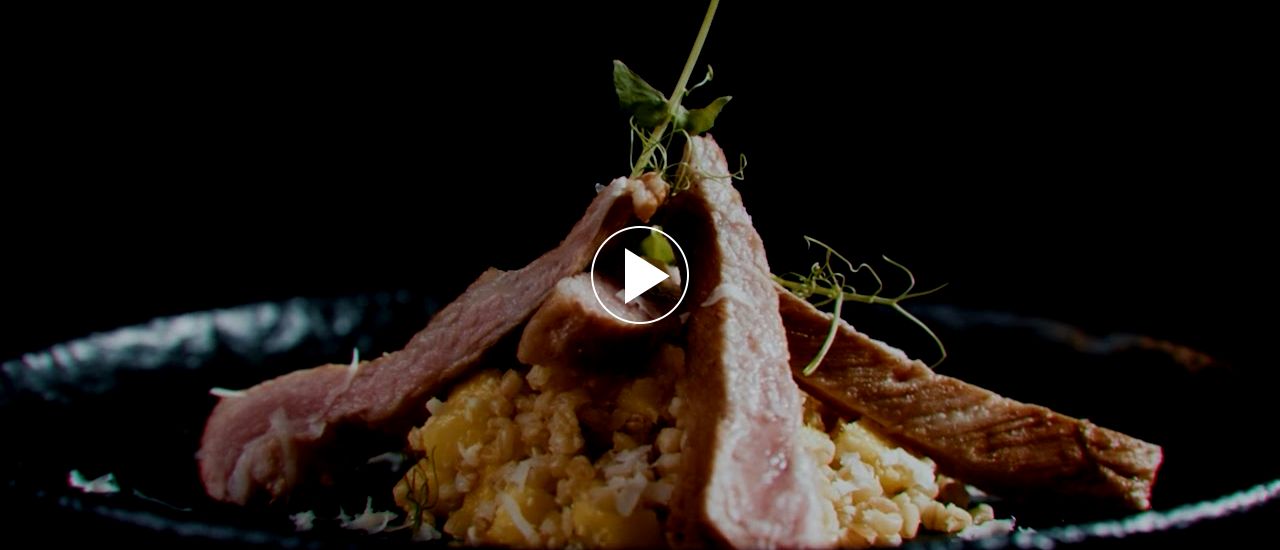 Embedded thumbnail for Pork secreto al vermouth with wheat risotto